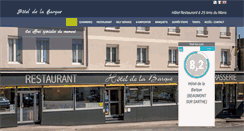 Desktop Screenshot of hotelrestaurantlemans.com